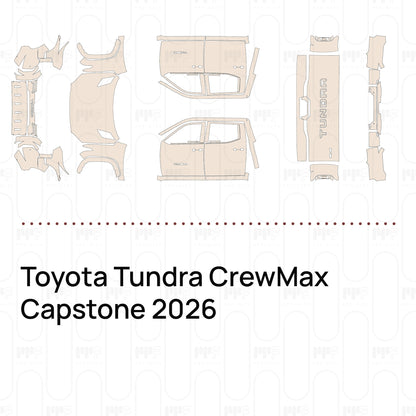 Voorgesneden PPF Toyota Tundra CrewMax Capstone 2026
