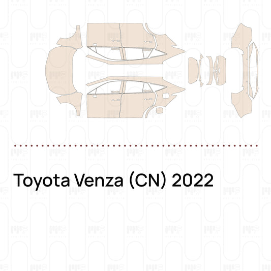 Voorgesneden PPF Toyota Venza (CN) 2022