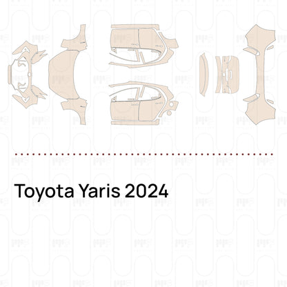 Voorgesneden PPF Toyota Yaris 2024