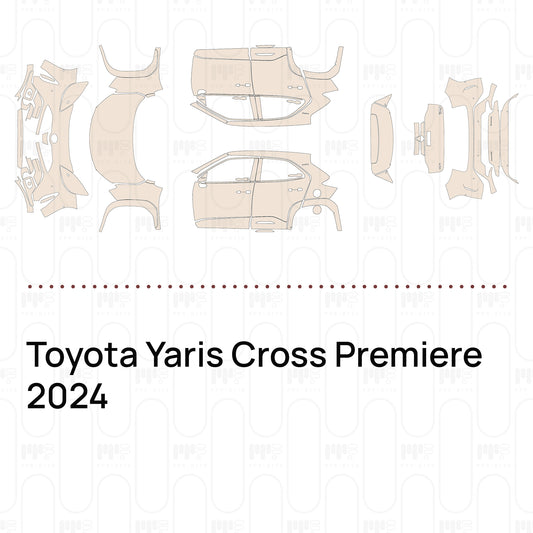 Voorgesneden PPF Toyota Yaris Cross Premiere 2024