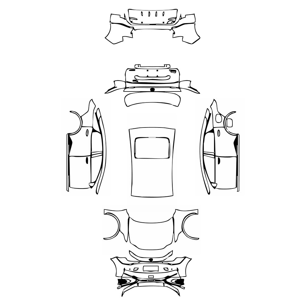 Pre-Cut PPF Toyota bZ3 2023 - PPF-Kits