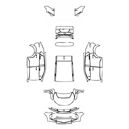 Pre-Cut PPF Toyota bZ4X 2024 - PPF-Kits