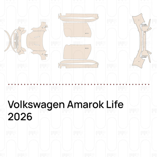 Voorgesneden PPF Volkswagen Amarok Life 2026