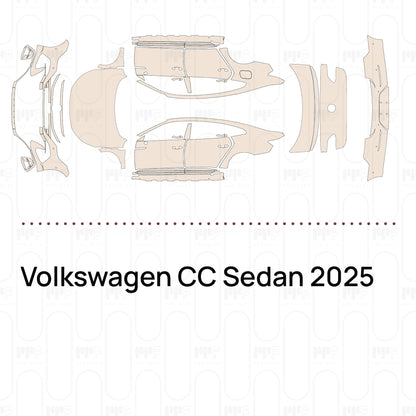 Voorgesneden PPF Volkswagen CC Sedan 2025