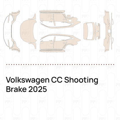 Voorgesneden PPF Volkswagen CC Shooting Brake 2025