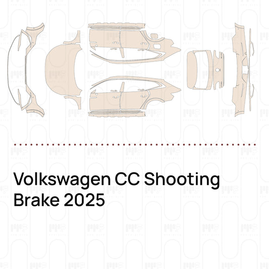 Voorgesneden PPF Volkswagen CC Shooting Brake 2025