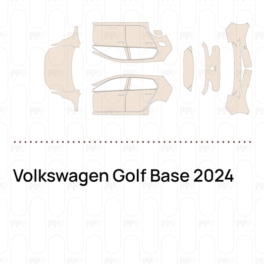 Voorgesneden PPF Volkswagen Golf Base 2024