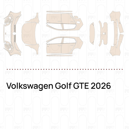 Voorgesneden PPF Volkswagen Golf GTE 2026