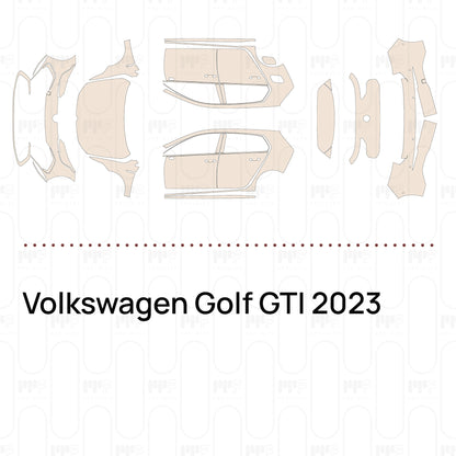 Voorgesneden PPF Volkswagen Golf GTI 2023