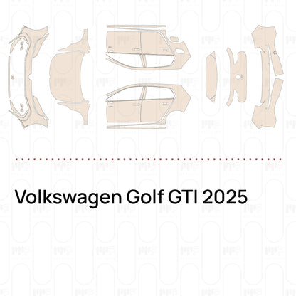 Voorgesneden PPF Volkswagen Golf GTI 2025