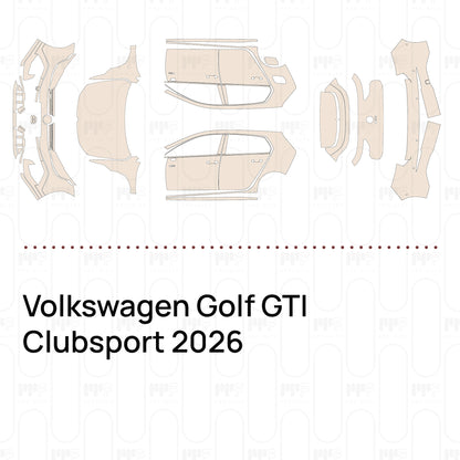 Voorgesneden PPF Volkswagen Golf GTI Clubsport 2026