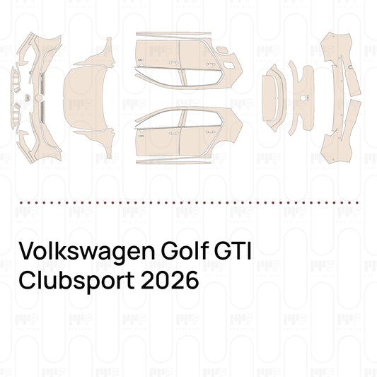 Voorgesneden PPF Volkswagen Golf GTI Clubsport 2026