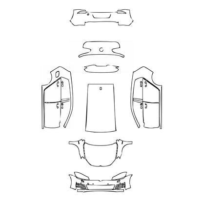 Pre-Cut PPF Volkswagen Golf Golf GTI 2014 - PPF-Kits
