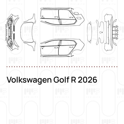 Pre-Cut PPF Volkswagen Golf R 2026