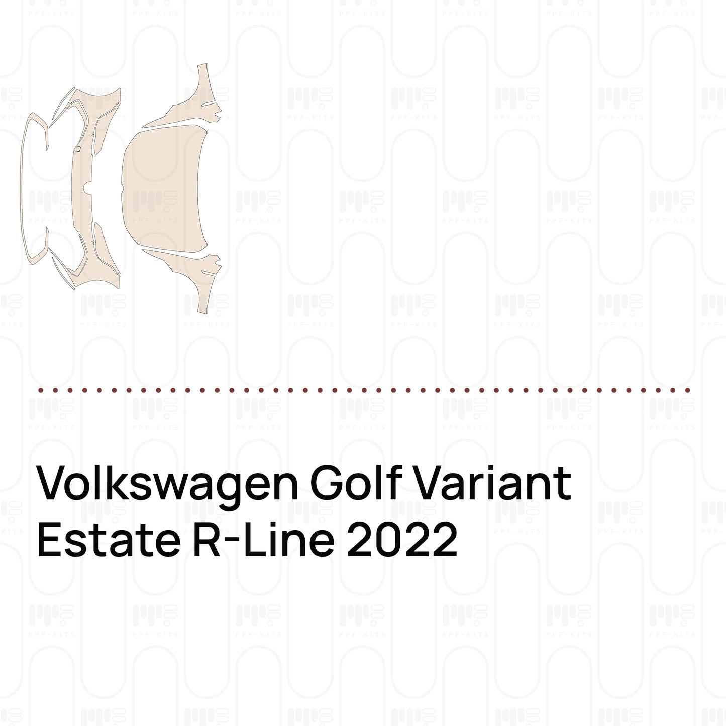 Voorgesneden PPF Volkswagen Golf Variant Estate R-Line 2022