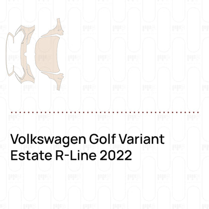 Voorgesneden PPF Volkswagen Golf Variant Estate R-Line 2022