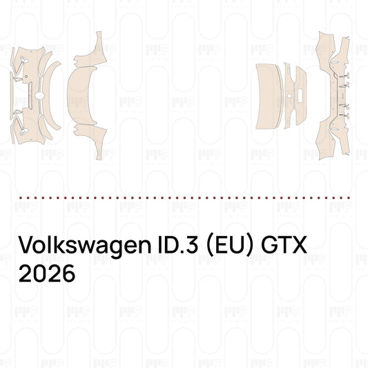 Voorgesneden PPF Volkswagen ID.3 (EU) GTX 2026
