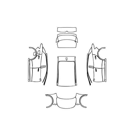 Pre-Cut PPF Volkswagen ID.4 GTX 2021 - PPF-Kits
