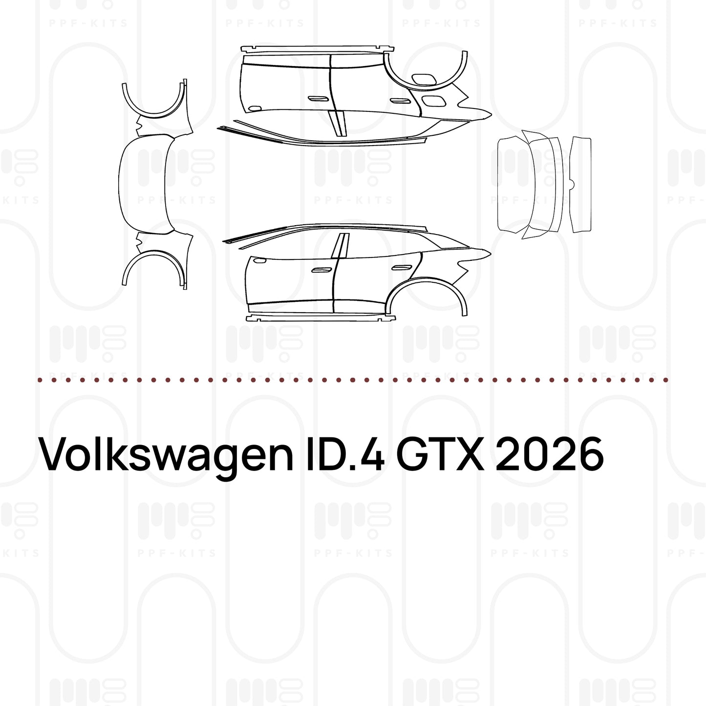 Voorgesneden PPF Volkswagen ID.4 GTX 2026