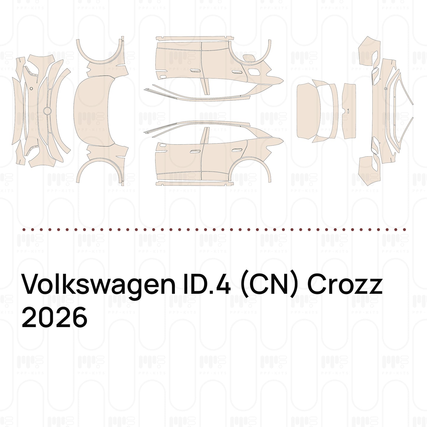 Voorgesneden PPF Volkswagen ID.4 (CN) Crozz 2026