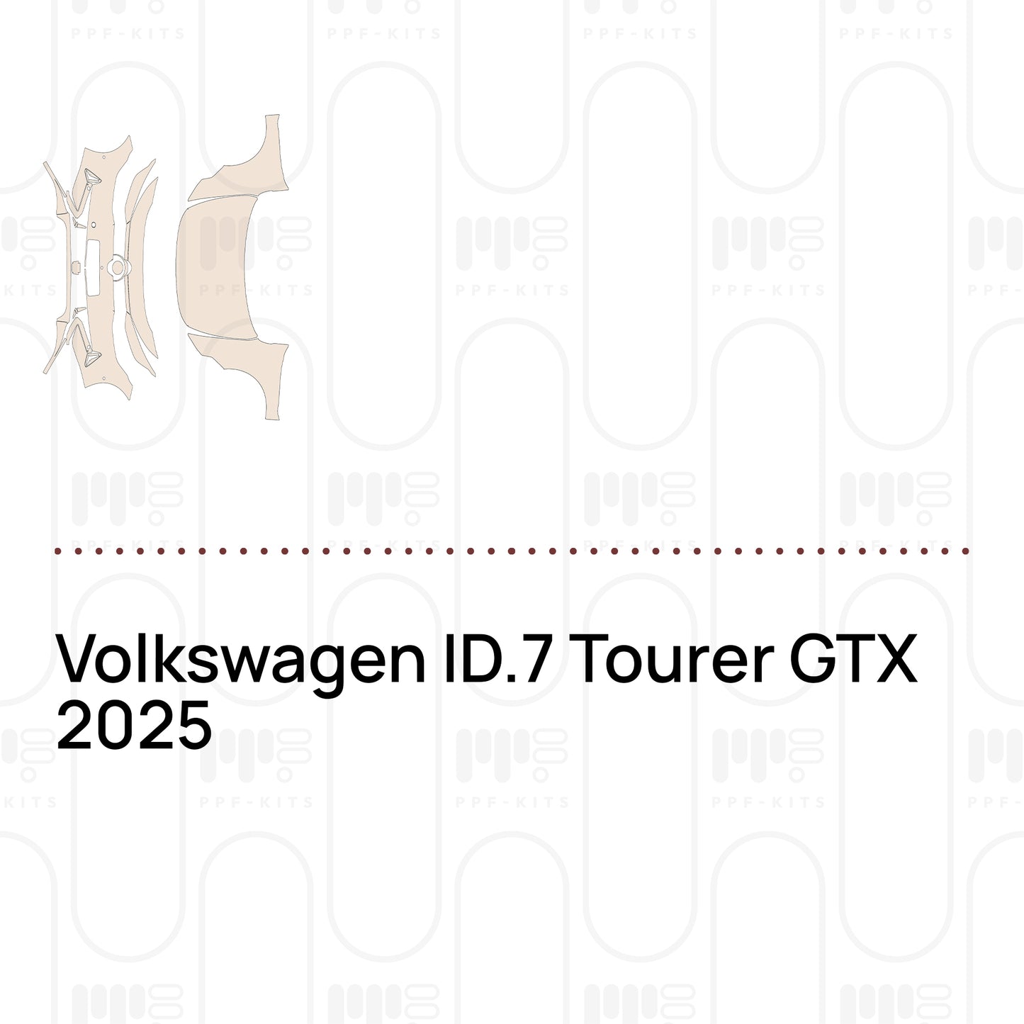 Voorgesneden PPF Volkswagen ID.7 Tourer GTX 2025