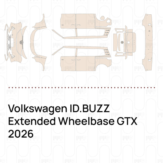 Voorgesneden PPF Volkswagen ID.BUZZ Extended Wheelbase GTX 2026