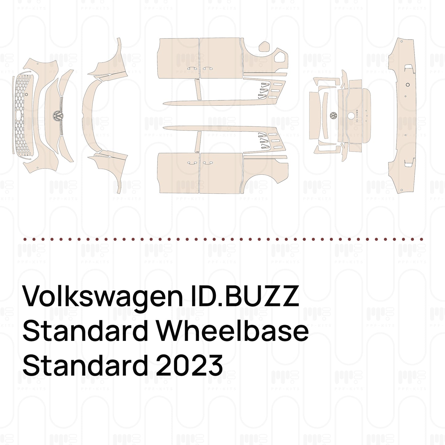 Voorgesneden PPF Volkswagen ID.BUZZ Standard Wheelbase Standard 2023