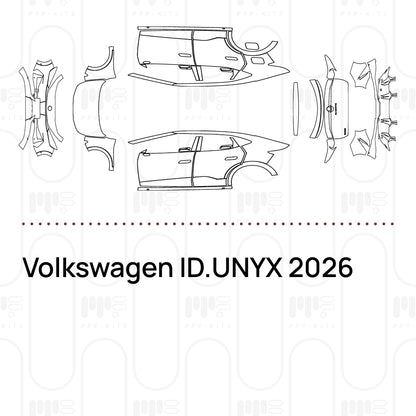 Voorgesneden PPF Volkswagen ID.UNYX 2026