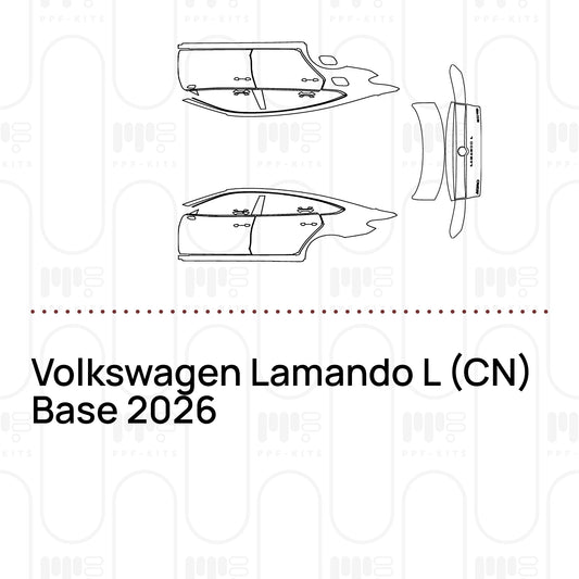 Voorgesneden PPF Volkswagen Lamando L (CN) Base 2026
