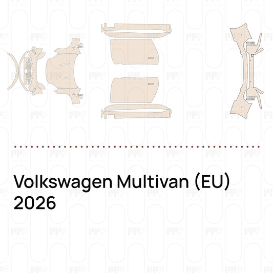 Voorgesneden PPF Volkswagen Multivan (EU) 2026