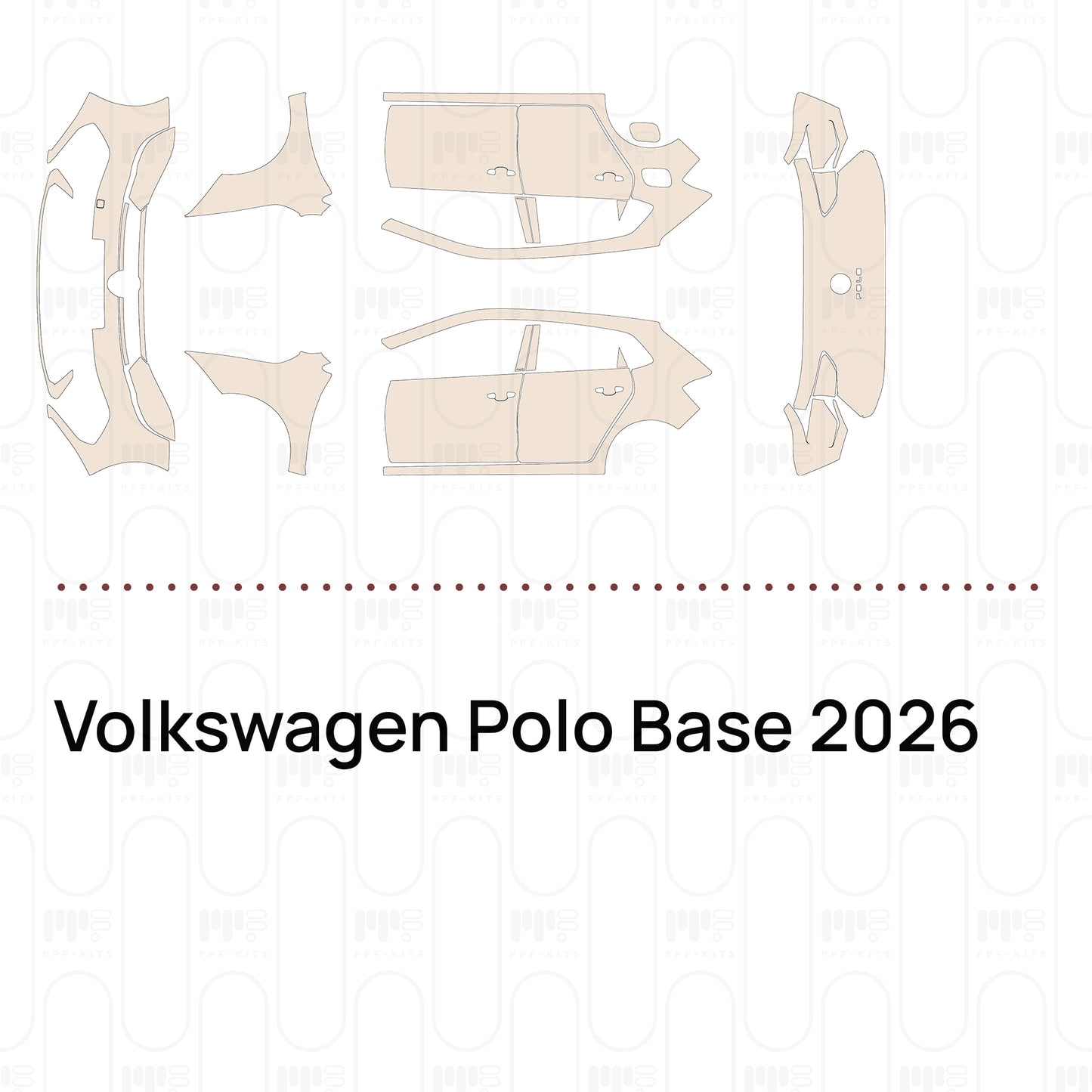 Voorgesneden PPF Volkswagen Polo Base 2026