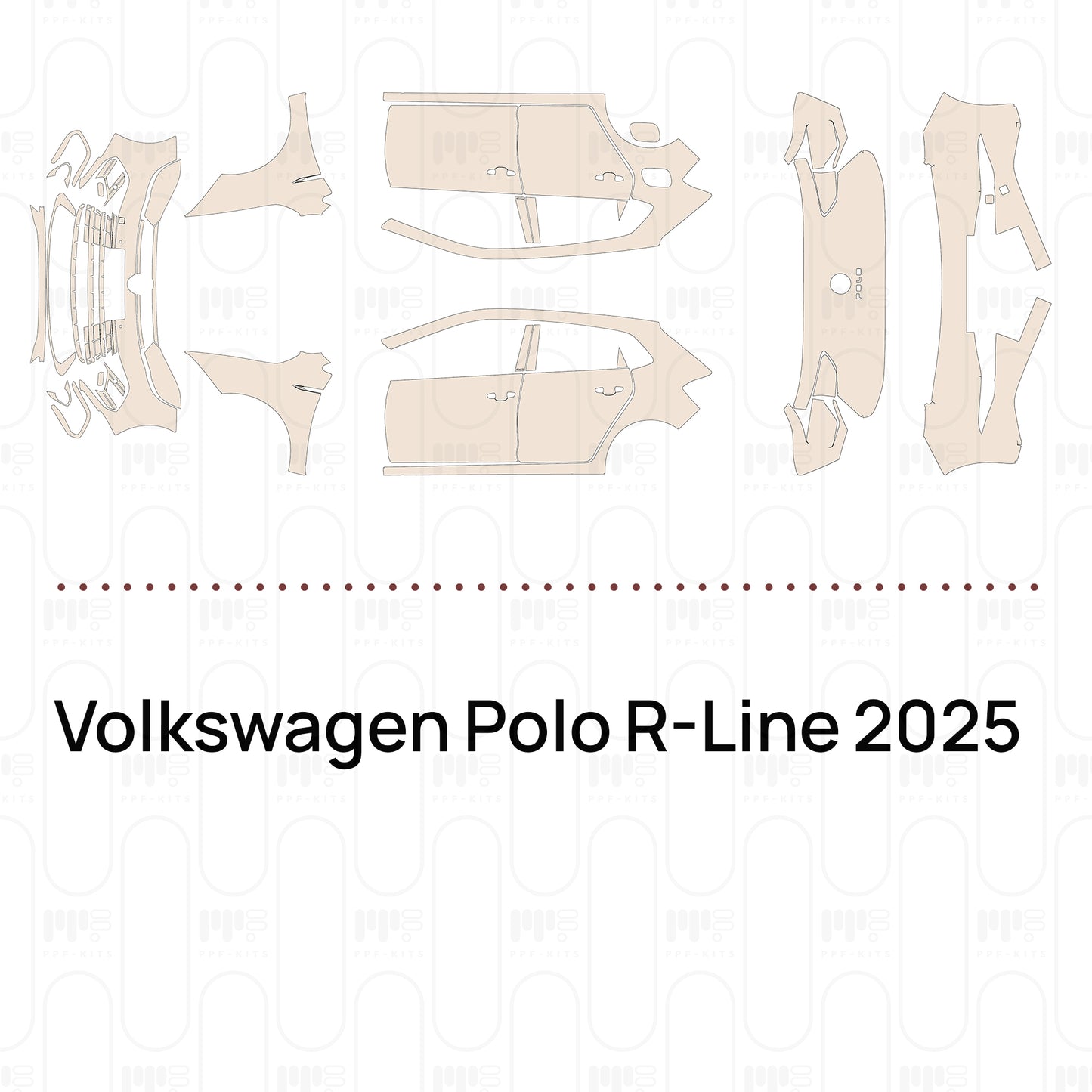 Pre-Cut PPF Volkswagen Polo R-Line 2025