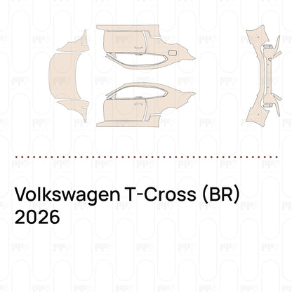 Voorgesneden PPF Volkswagen T-Cross (BR) 2026
