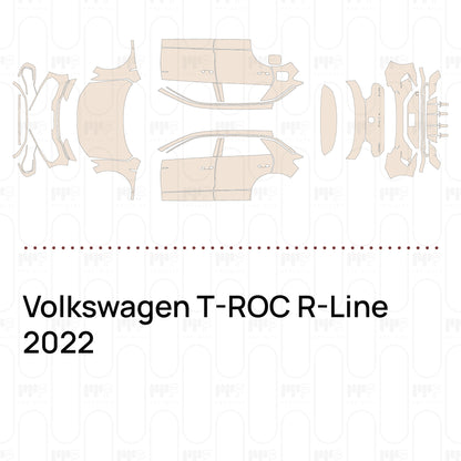Voorgesneden PPF Volkswagen T-ROC R-Line 2022