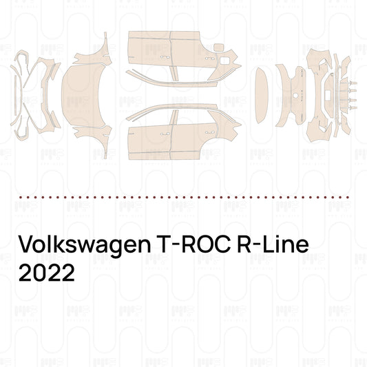 Voorgesneden PPF Volkswagen T-ROC R-Line 2022