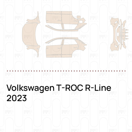 Voorgesneden PPF Volkswagen T-ROC R-Line 2023