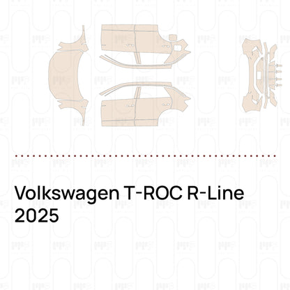 Voorgesneden PPF Volkswagen T-ROC R-Line 2025