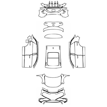 Pre-Cut PPF Volkswagen T-ROC R-line 2021 - PPF-Kits