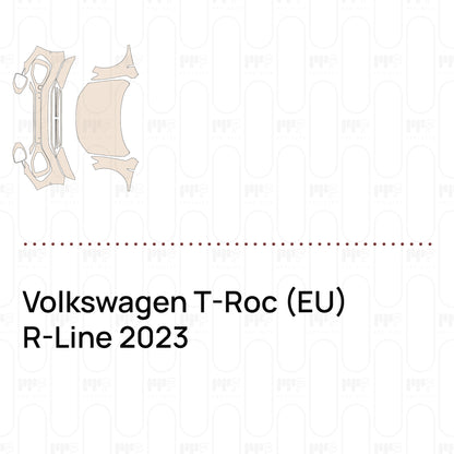 Voorgesneden PPF Volkswagen T-Roc (EU) R-Line 2023