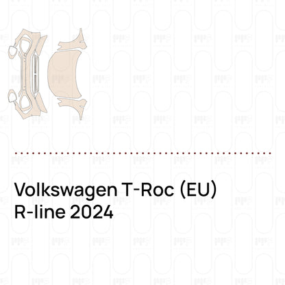 Voorgesneden PPF Volkswagen T-Roc (EU) R-line 2024