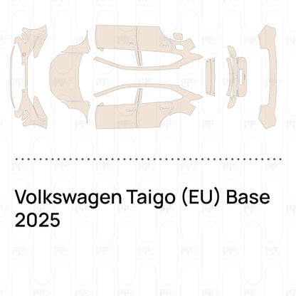 Pre-Cut PPF Volkswagen Taigo (EU) Base 2025