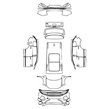 Pre-Cut PPF Volkswagen Talagon Base 2022 - PPF-Kits