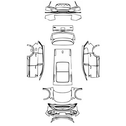 Pre-Cut PPF Volkswagen Talagon R-line 2022 - PPF-Kits