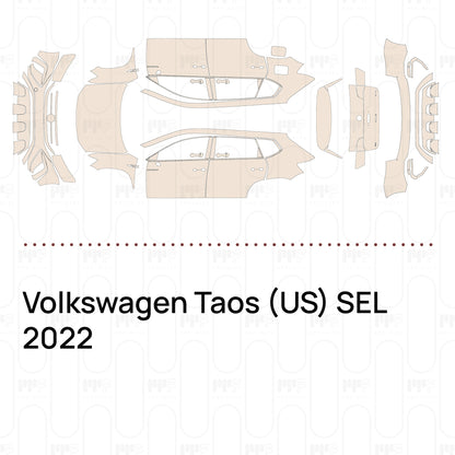 Voorgesneden PPF Volkswagen Taos (US) SEL 2022