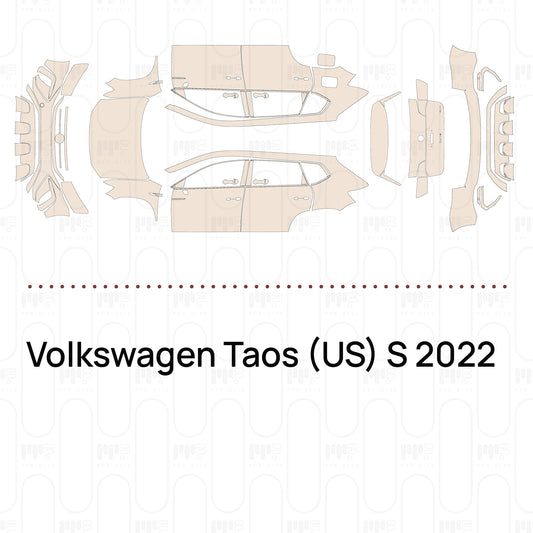 Voorgesneden PPF Volkswagen Taos (US) S 2022