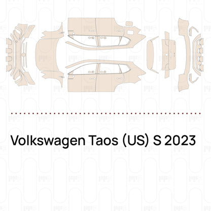 Voorgesneden PPF Volkswagen Taos (US) S 2023
