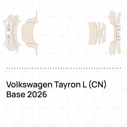 Voorgesneden PPF Volkswagen Tayron L (CN) Base 2026