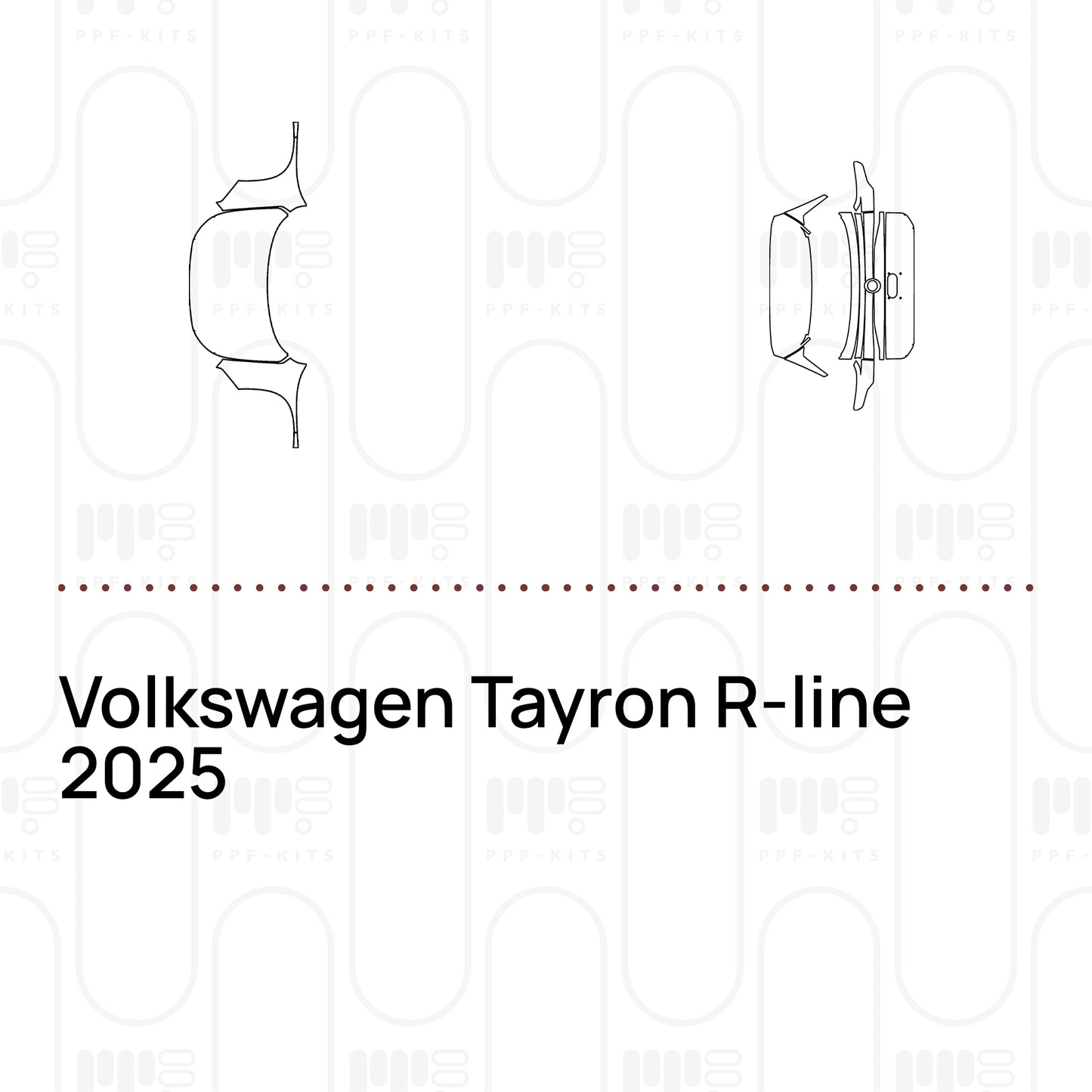 Voorgesneden PPF Volkswagen Tayron R-line 2025