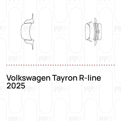 Voorgesneden PPF Volkswagen Tayron R-line 2025