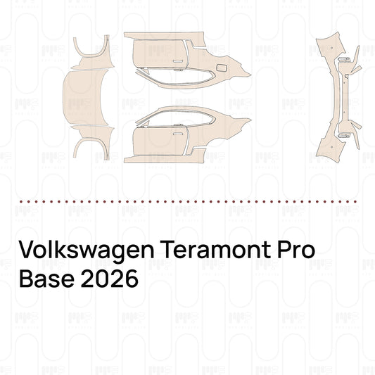 Voorgesneden PPF Volkswagen Teramont Pro Base 2026